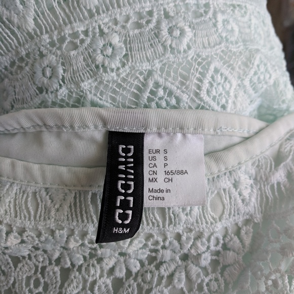 H&M Divided Mint Lace Dress - Picture 5 of 6